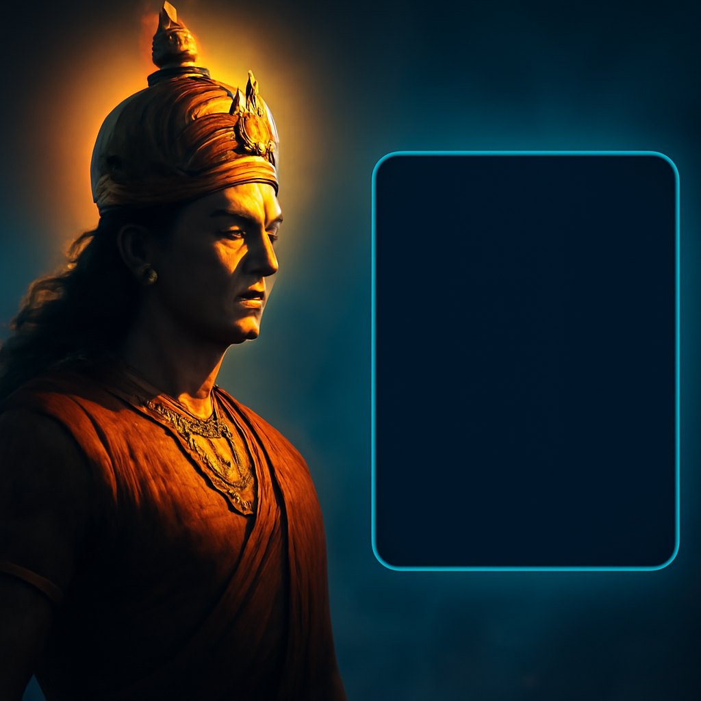 AI-generated editorial illustration for: Trailer: भव्य है रणबीर की 'रामायण', शानदार VFX, साई-यश की दिखी झलक