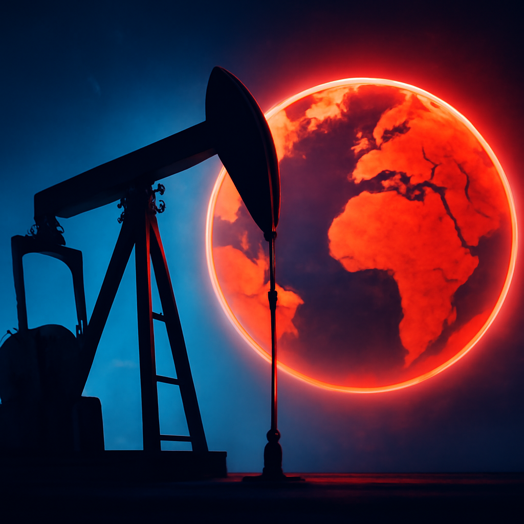 AI-generated editorial illustration for: Cuba sigue su apertura: permitirá la extracción de petróleo y gas natural a privados y extranjeros