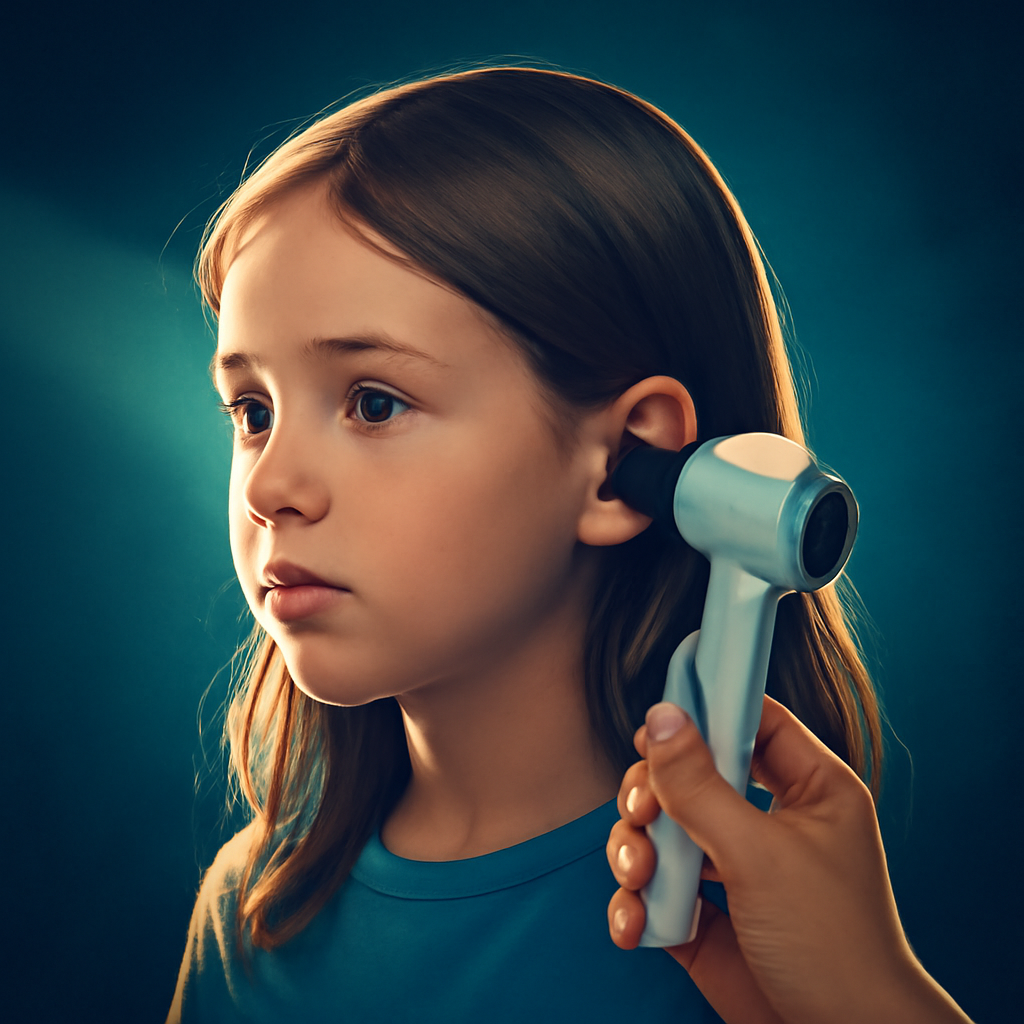 AI-generated editorial illustration for: Drive-in, drive-out health services helping regional students hear