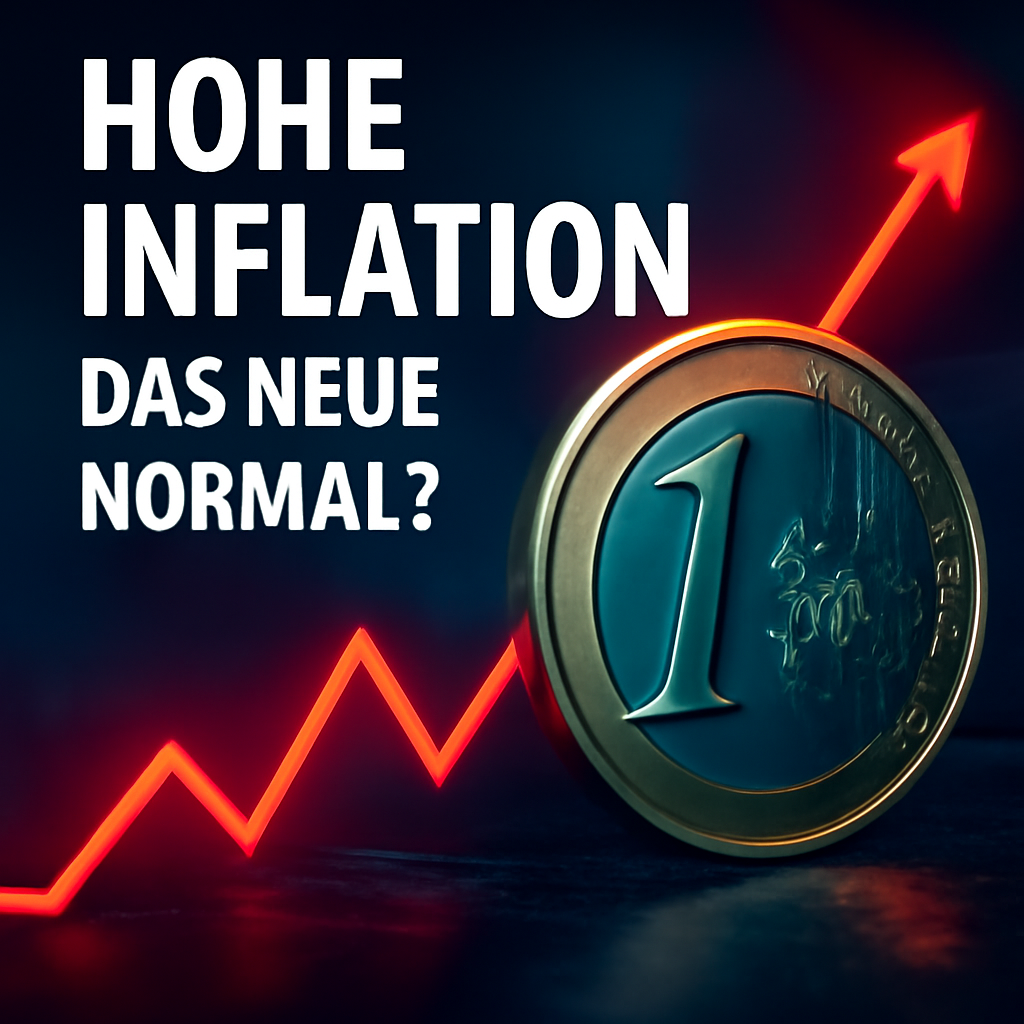 AI-generated editorial illustration for: Hohe Inflation - das neue Normal?