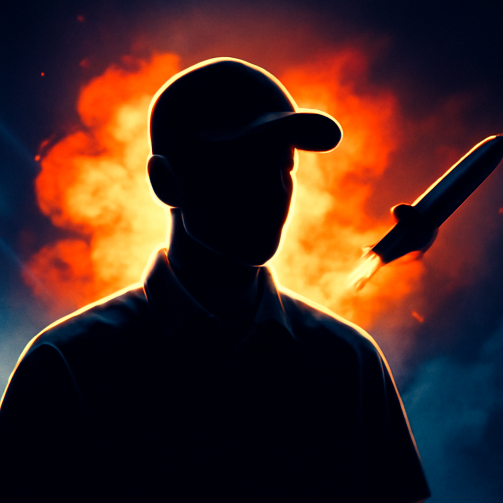 AI-generated editorial illustration for: U.S. and Iran strikes intensify as war opens new fronts