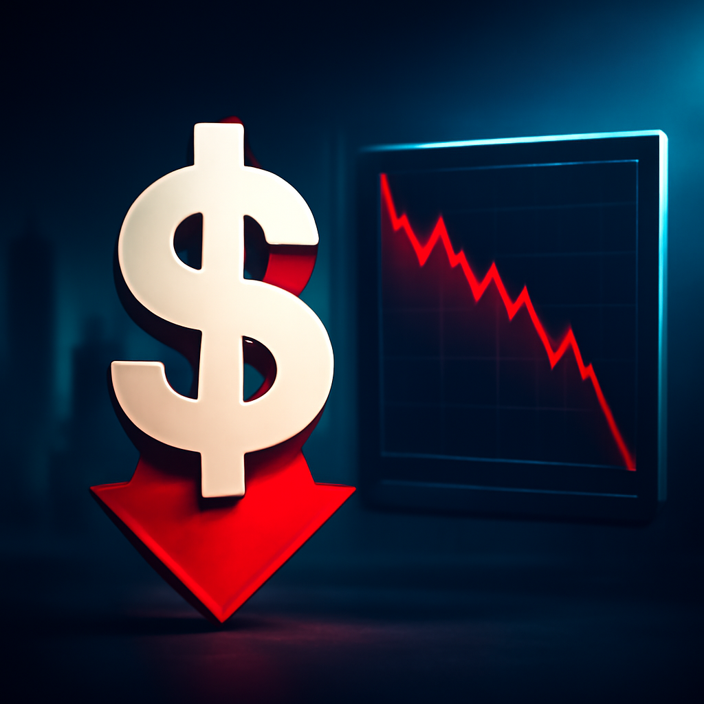 AI-generated editorial illustration for: Billion-dollar property collapse highlights private credit danger