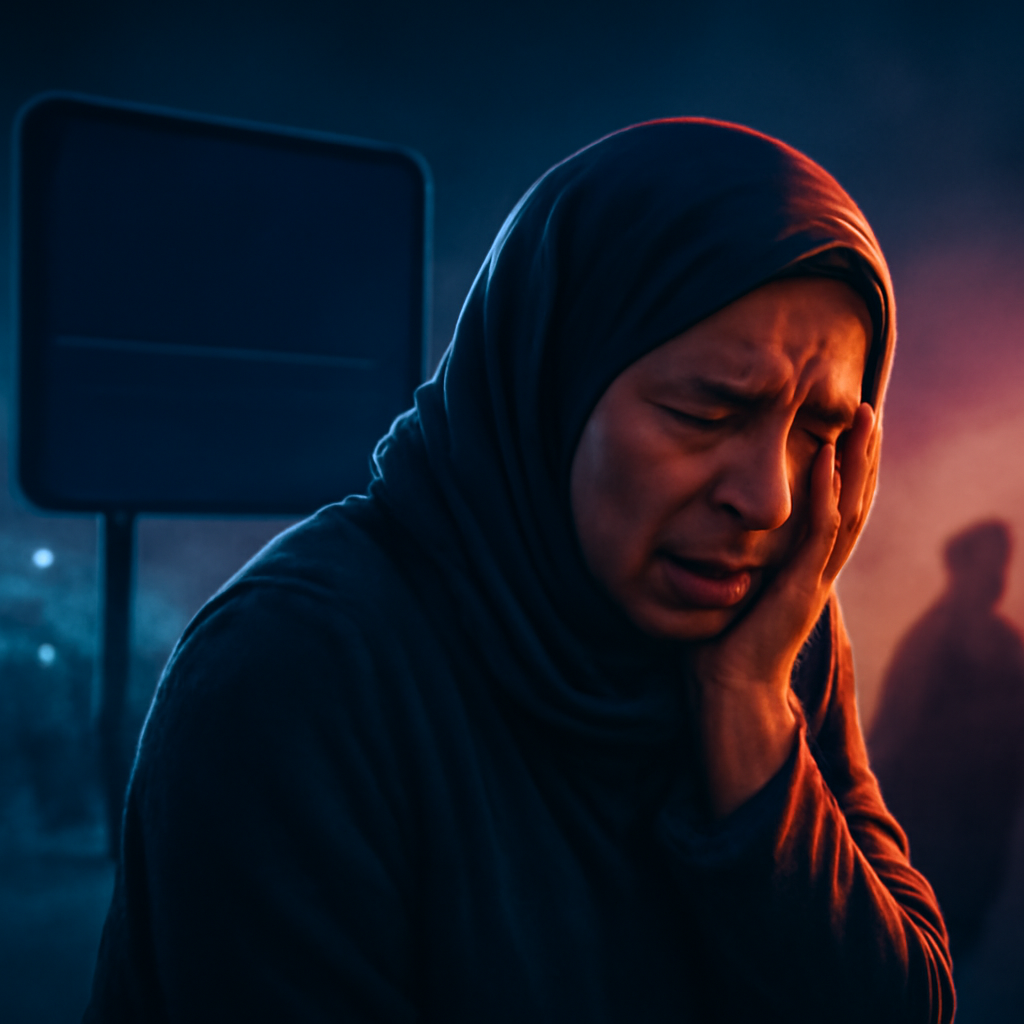 AI-generated editorial illustration for: Ceuta: madres buscan sus hijos desaparecidos tras el sueño europeo