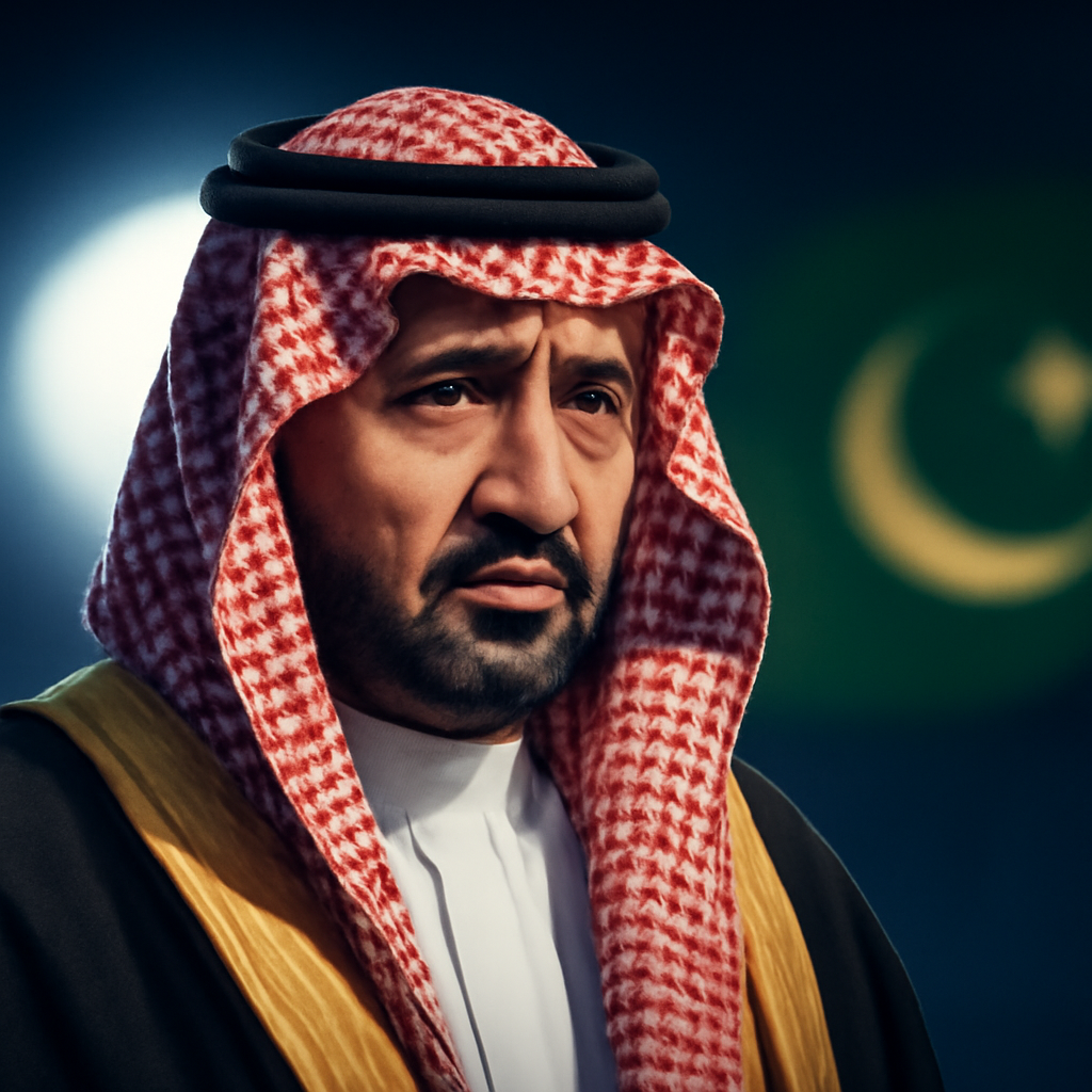 AI-generated editorial illustration for: السعودية وتركيا تؤكدان أن الاتفاقية مع باكستان لا تستهدف دول المنطقة وليست مرتبطة بمساعٍ نووية