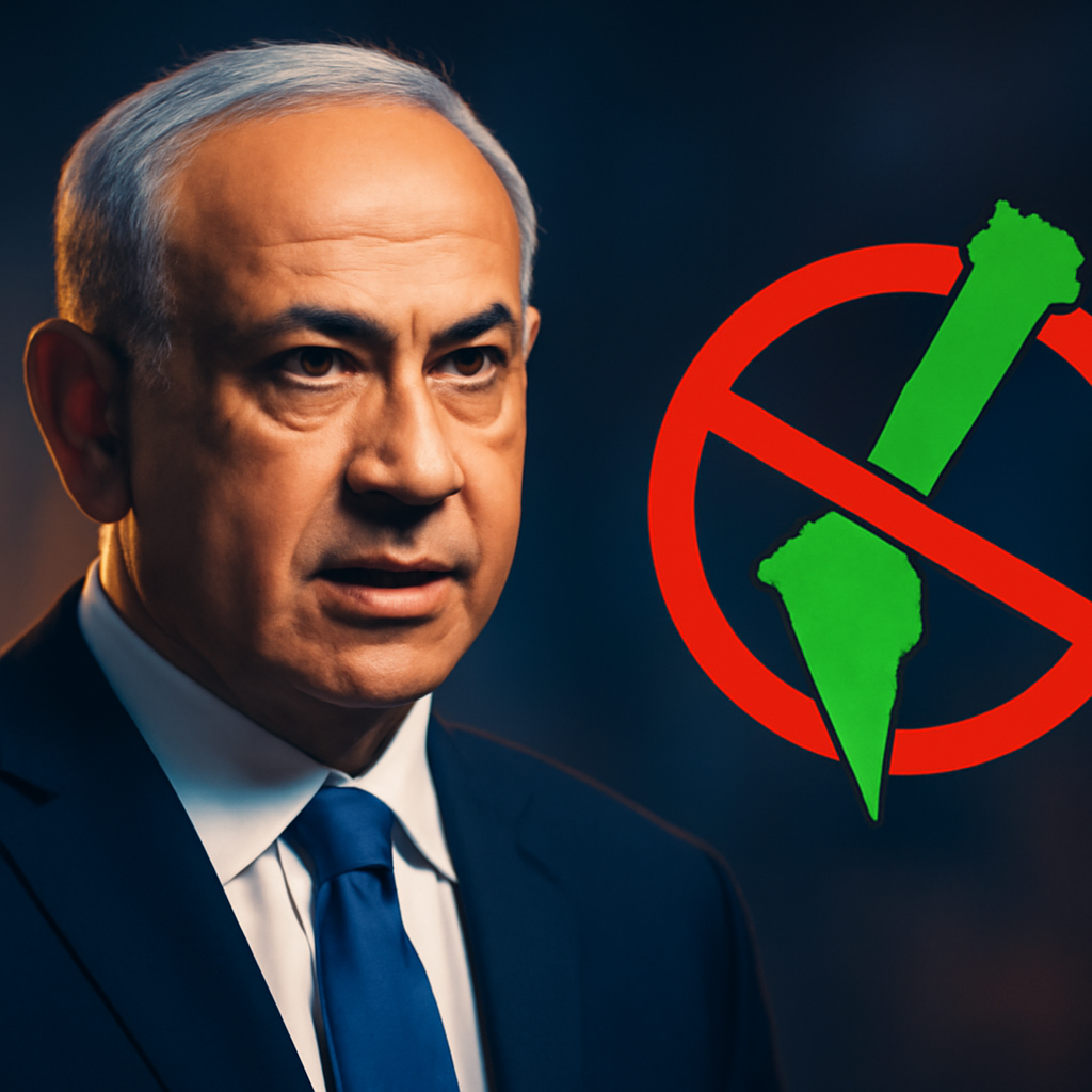 AI-generated editorial illustration for: Netanyahu says Israel rejects Trump’s Gaza peace plan