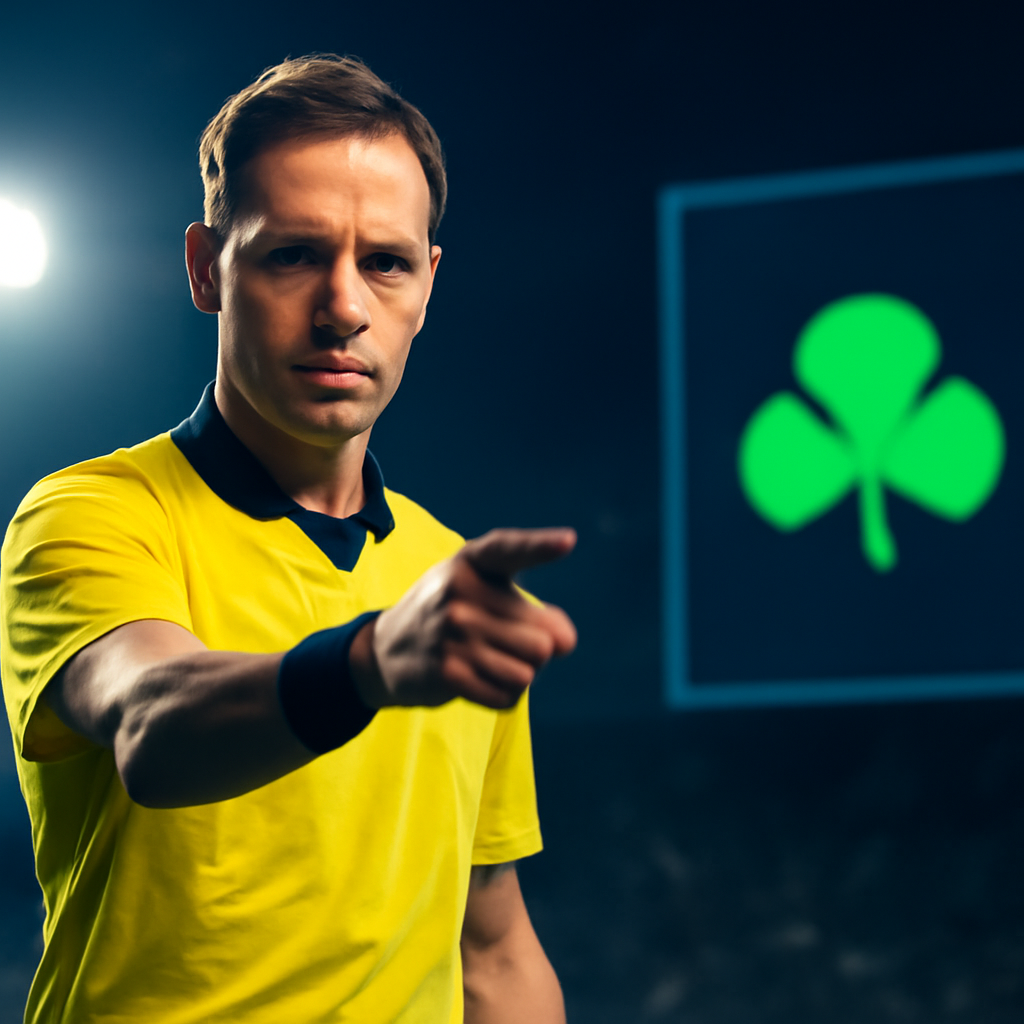 AI-generated editorial illustration for: Nürnberg gewinnt Derby bei Greuther Fürth