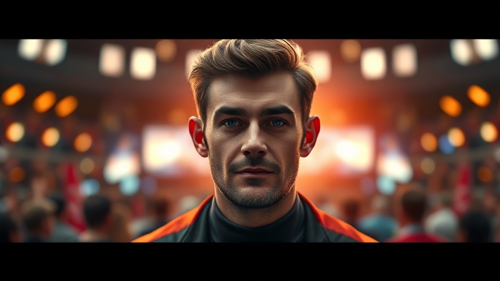 AI-generated editorial illustration for: Police officer turned Love Island US contestant faces hometown backlash