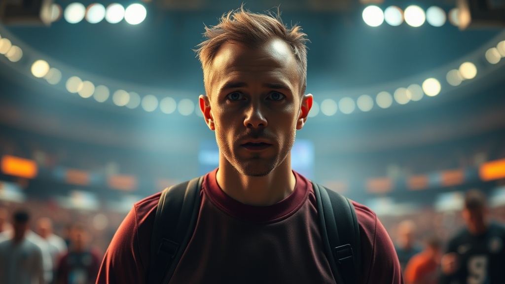 AI-generated editorial illustration for: EN DIRECT - Coupe du monde 2026: suivez le choc entre la Norvège et le Sénégal