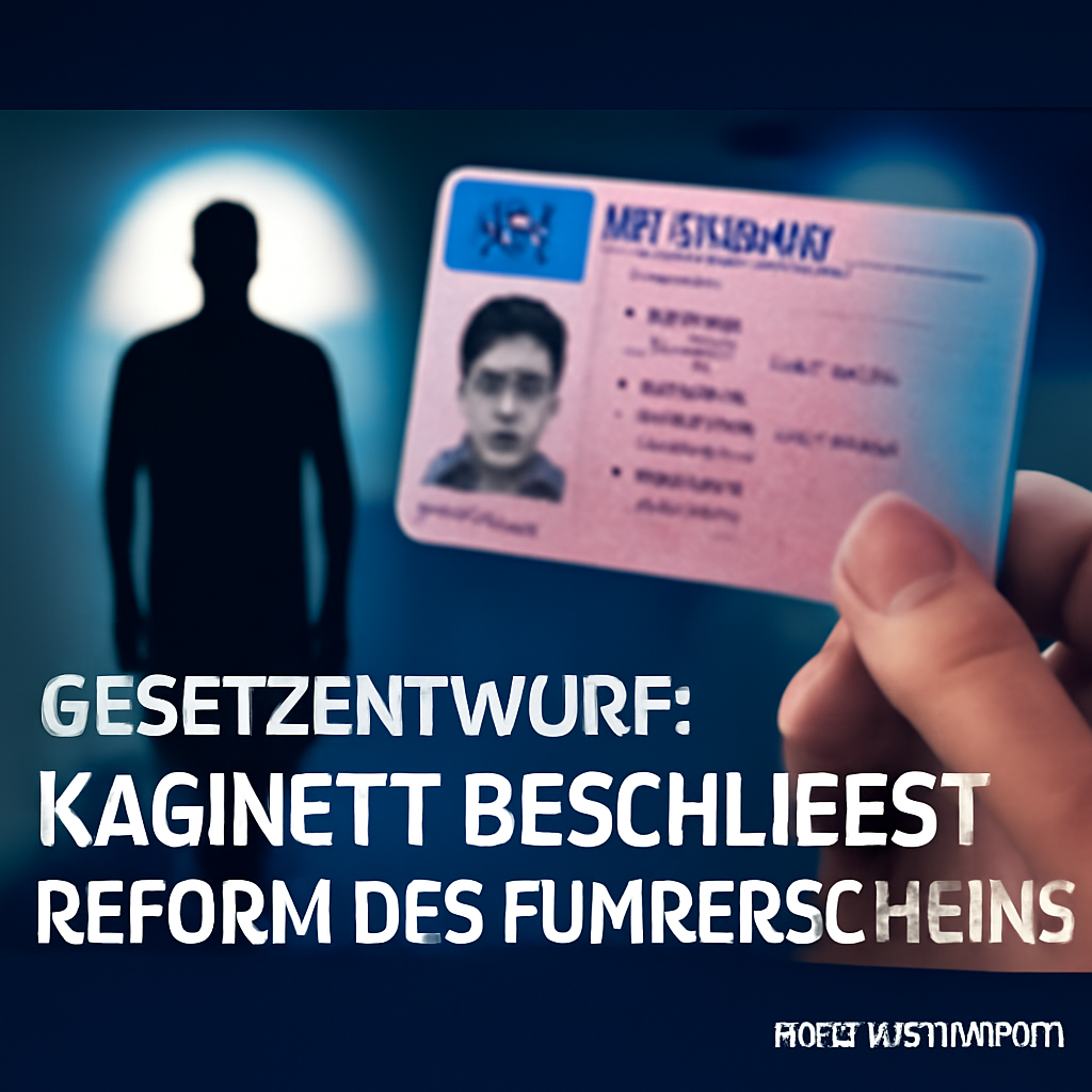 AI-generated editorial illustration for: Gesetzentwurf: Kabinett beschließt Reform des Führerscheins