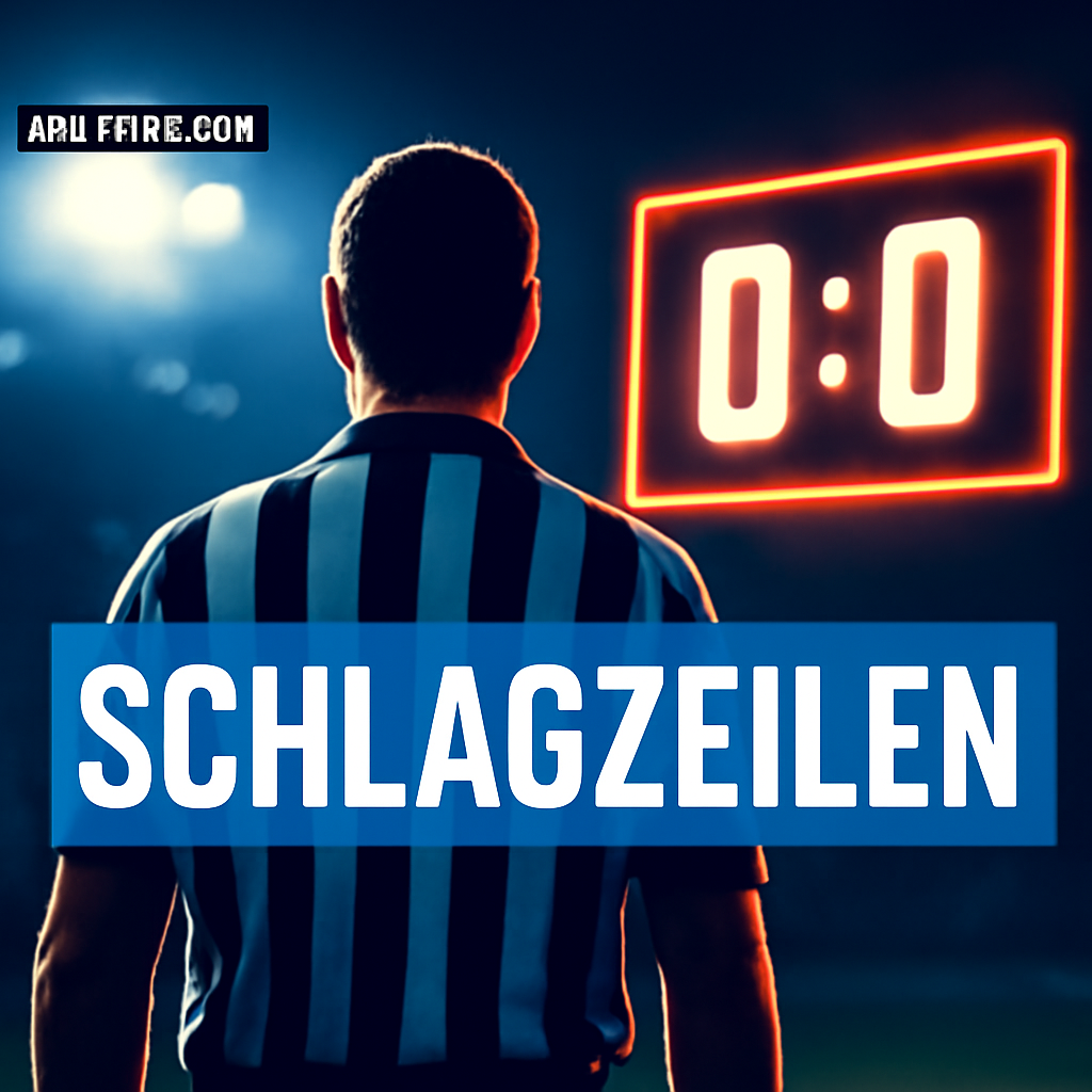 AI-generated editorial illustration for: Schlagzeilen