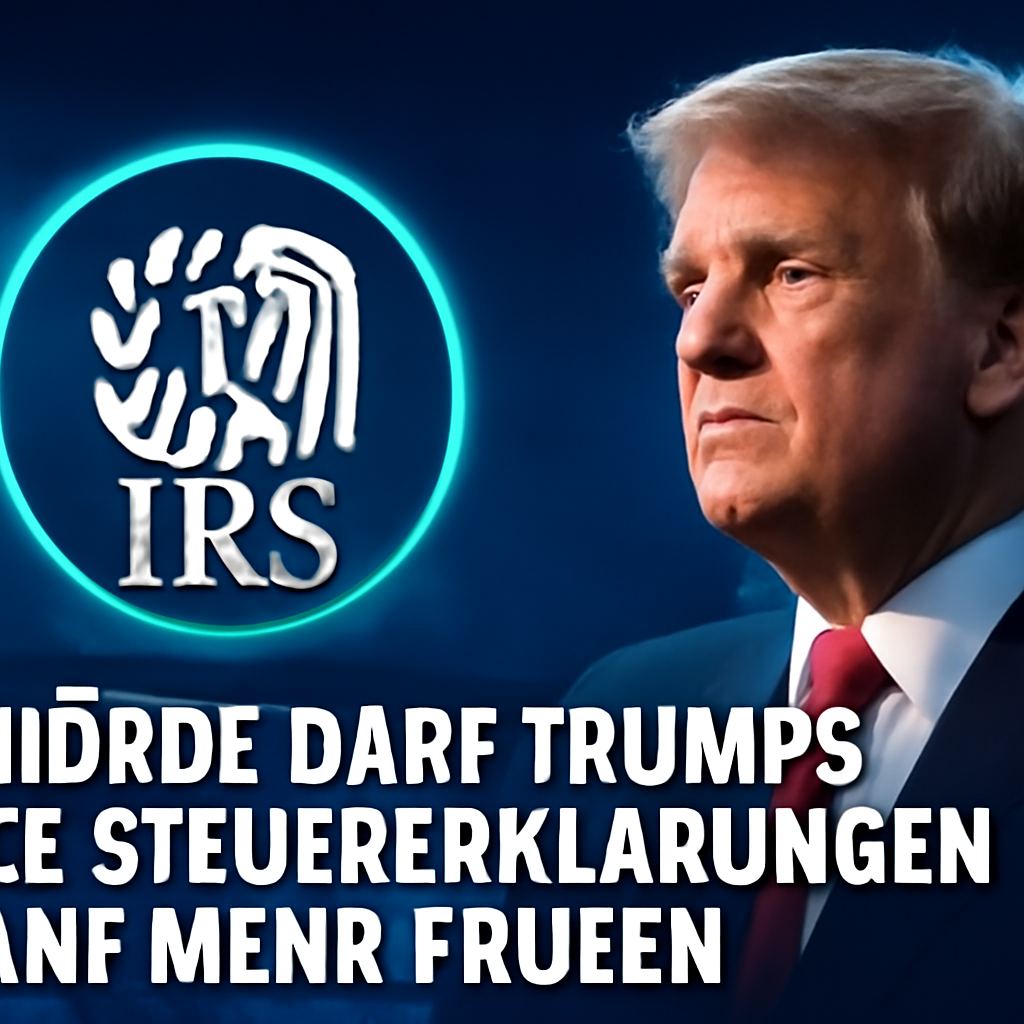 AI-generated editorial illustration for: Behörde darf Trumps alte Steuererklärungen nicht mehr prüfen