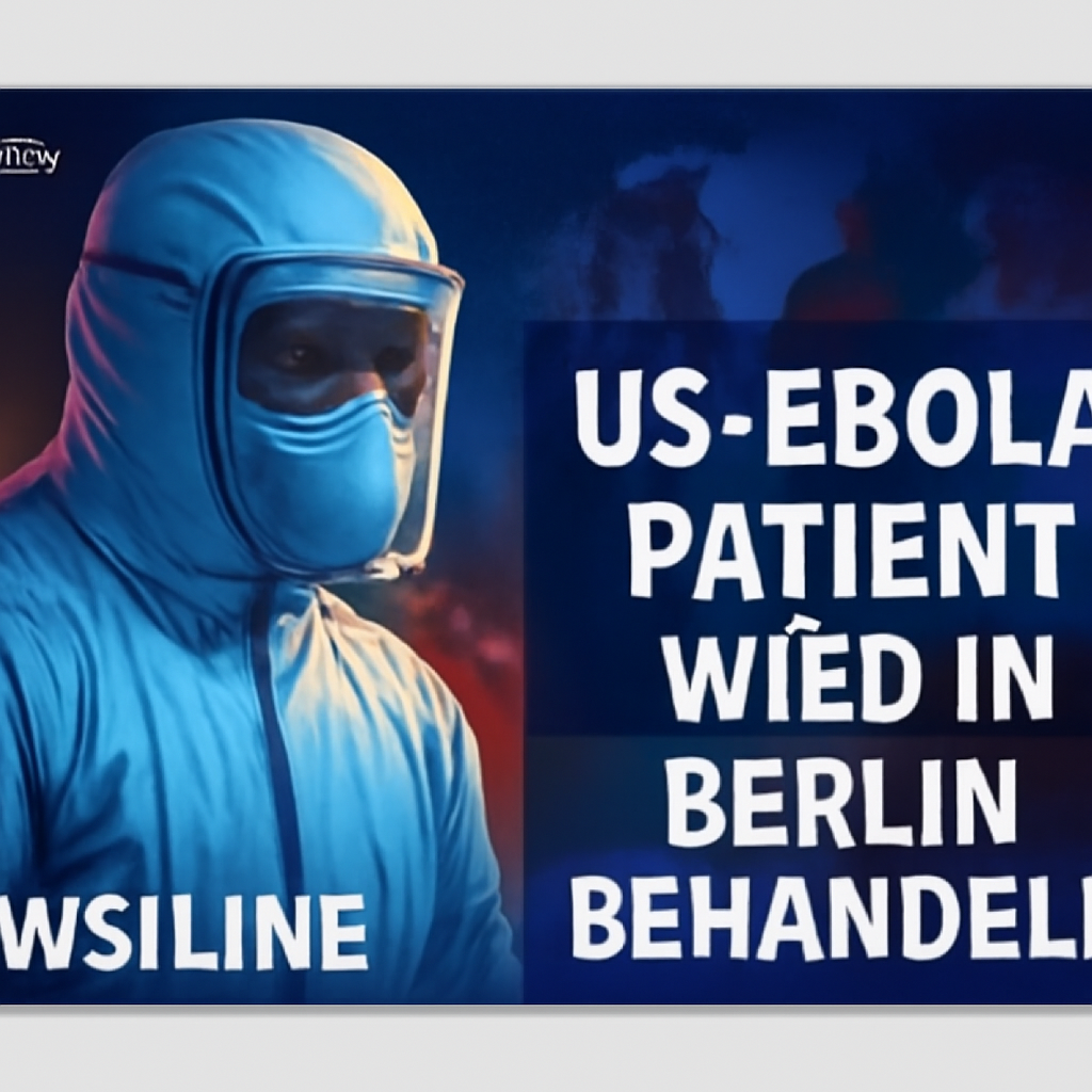 AI-generated editorial illustration for: News kompakt: US-Ebola-Patient wird in Berlin behandelt