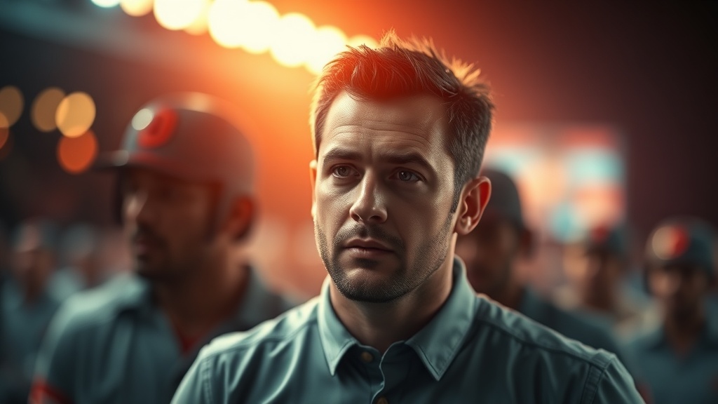 AI-generated editorial illustration for: ¿El fútbol en serio es fútbol en serie?
