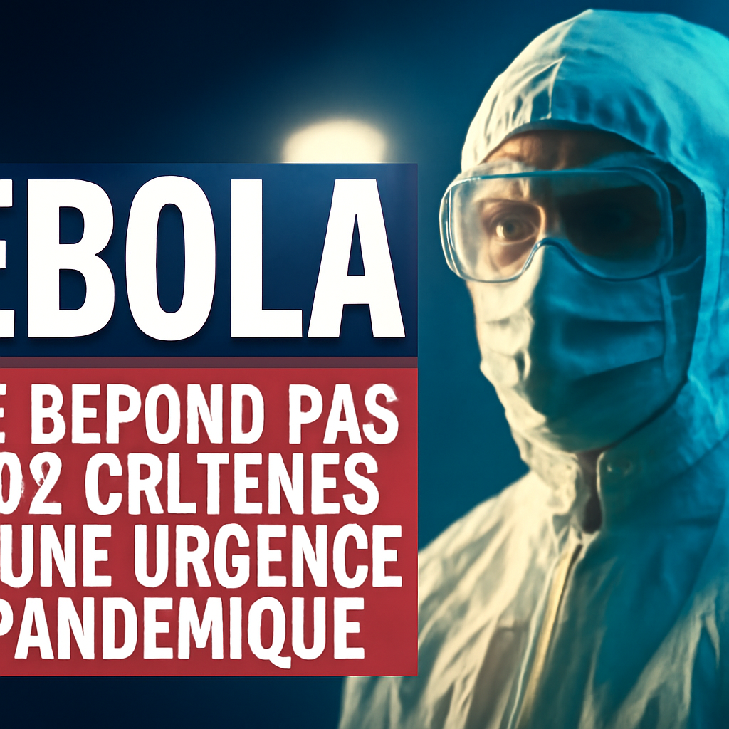 AI-generated editorial illustration for: Ebola : l'épidémie ne "répond pas" aux critères d'une urgence pandémique, selon l'OMS