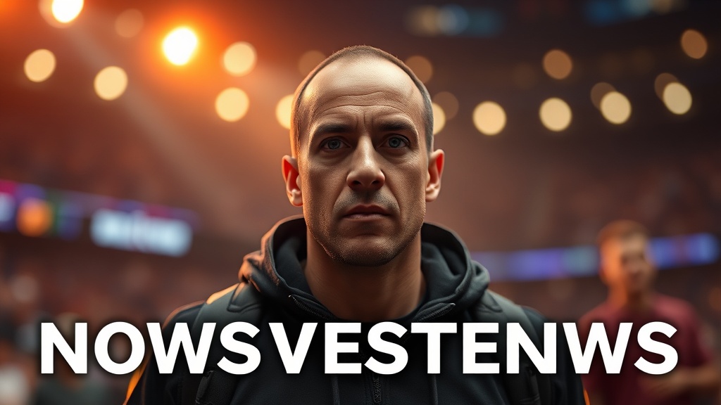 AI-generated editorial illustration for: Argentina face fine for Falklands banner in semi-final win