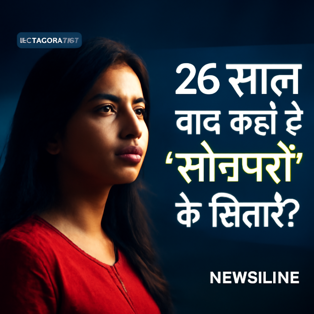 AI-generated editorial illustration for: 26 साल बाद कहां हैं 'सोनपरी' के सितारे? नहीं रहीं 'फ्रूटी की दादी'