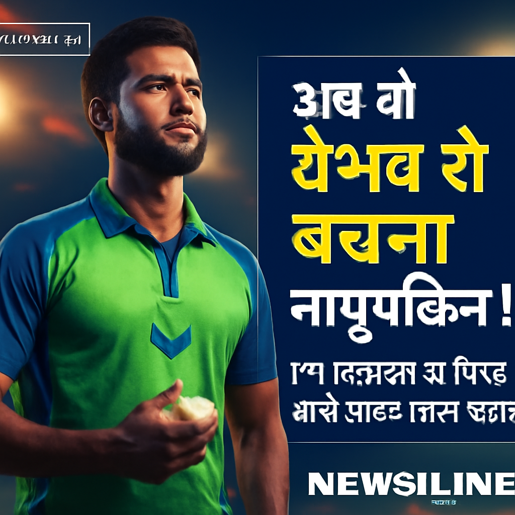 AI-generated editorial illustration for: अब तो वैभव से बचना नामुमकिन! IPL गेंदबाजों के लिए आई डराने वाली खबर